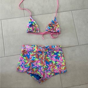 Princess Polly swim shorts set